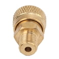 thumbnail image 1 of Female Charging Hose To Vacuum Pump, Reliable Brass Adapter Joints  For 1/8in NPT Internal Thread For 8mm / 0.3in Threaded Male Adapter, 1 of 8