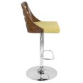 thumbnail image 3 of Tabouret de bar moderne milieu-du-siècle Trevi, de LumiSource, 3 of 7