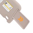 thumbnail image 4 of Left Right Side Sun Visor with Vanity Light, Compatible with Pathfinder Indonesia R52 2012 to 2019 QX60 2013-2018 JX35 2012-2013 Elegant Beige Car Accessory for Sun Protection, 4 of 7