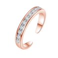 thumbnail image 2 of CHOK Reduced Price Toe Rings for Women Adjusted Zirconia Ring Toe Rings Set Beach Foot Jewelry for Summer Stylish Open Toe Joint Tail Rings Reduced Price, 2 of 5