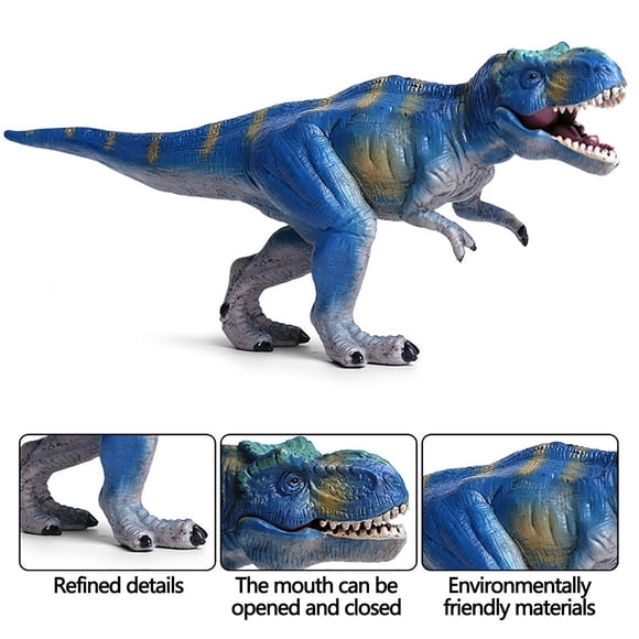 Grande Économie,HWRETIE Jouet Animal de Simulation en Liquidation,Cadeau Garçon Modèle de Dinosaure Solide Peint à la Main Figurine Commémorative