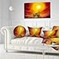 thumbnail image 3 of Design Art - Exotic Wood Pier under Yellow Sun, 3 of 4