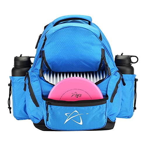 Prodigy Disc BP-3 V3 Disc Golf Backpack - Golf Travel Bag - Holds 17+ Discs Plus Storage - Tear and Water Resistant - Great for Beginners - Affordable Golf Bag (Blue)