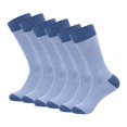thumbnail image 1 of 3 Pairs Of Men's Casual Dri Tech Control Crew Socks Breathable Stockings, 1 of 2