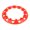 Red 10 Inches, variant on jinwen Generic ATV Wheel Rim Hub Protection Decor Practical Tire Decor for ATV Black 10 Inches