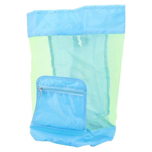 Mesh Beach Sand Toy Bag, High Capacity Large Mesh Beach Toy Bag Multifunctional for Sundries for Towels Sundries