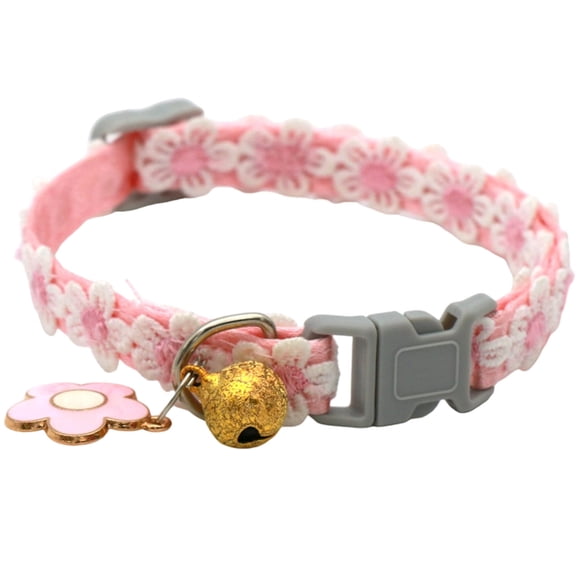 Cat Collar Breakaway and Pendant Adjustable Collars for Small Cats Party ,Collar Cat Neck Ring
