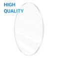 thumbnail image 2 of 2 Pieces 1/4" Round Plexiglass Sheet, 9 Inch Diameter Clear Acrylic Circle, Round Cake Disk Acrylic Sheet, Plexiglass Table Top, Round Acrylic Backdrop, 2 of 5