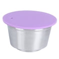 thumbnail image 2 of Reusable Stainless Steel Coffee Capsule for  Coffee Maker, Durable and Easy to  with Food Grade Silicone Lid, High Filtering Accuracy, Suitable for Home or Office, 2 of 7