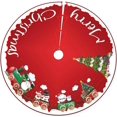 thumbnail image 1 of Outdoor Christmas Decorations Christmas Print Christmas Tree Skirt Holiday Party Christmas Tree Decoration Bottom Tree Skirt Christmas Tree Circle Christmas Tree Skirt, 1 of 2