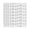 White, variant on WRKEKC Clearance 1 inch Number Sticker Combination Stickers for Note Decoration