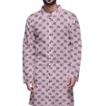 thumbnail image 2 of Atasi Ensemble Kurta de Fête pour Hommes Col Mandarin Kurta Pyjama Ethnique Imprimé, 2 of 2