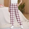 thumbnail image 1 of Cowsor Girls Graphic Print Sweatpants Athletic Drawstring Joggers Cute Track Pants with Pockets for Kids, 1 of 6