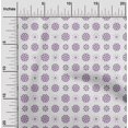 thumbnail image 2 of oneOone Velvet Purple Fabric Asian Block Sewing Material Print Fabric By The Yard 58 Inch Wide, 2 of 5