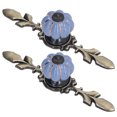 thumbnail image 4 of Ceramic Knobs, Wide Applicability Ceramic Cabinet Handle Long Service Life Simple Operation Ideal Decoration  For Shoe Cabinet For Wardrobe For Household Light, 4 of 8