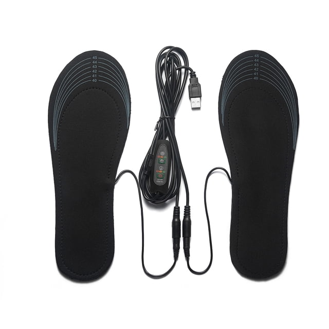 Jusqu'à 65 % de Réduction Iumwxz Semelle Chauffante USB pour Chauffe-Pieds Rechargeable Lavable et Découpable pour Ordinateur Randonnée