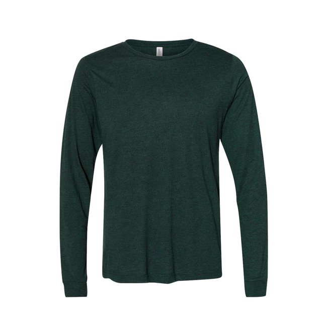 BELLA CANVAS, L, Mélange Triblend Émeraude