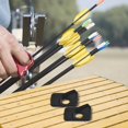 thumbnail image 4 of GLFILL 5pcs Recurve Bow Arrow Rest Magnetic Arrow Rest Adhesive Back Stick On Bow Hunting Arrow Rest Shoot For Right Left Hand Right hand, 4 of 9