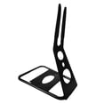 thumbnail image 1 of jinwen Steel Bike Parking Rack Stable Hub Mounted Floor Stand, Anti-Scratch Storage Bracket Black, 1 of 7