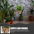 thumbnail image 3 of Miangastore 6pcs Macrame Plant Hanger For Plant Pots Inch Woven Rope Hanger Kits With Hooks Hanging Planter Basket For Indoor Boho Home Decor, 3 of 8