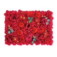 thumbnail image 1 of GROWTH TANK Artificial Panel Background Floral Panel Rose Flower Panel Backdrop for Wedding Red, 1 of 9