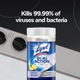 thumbnail image 2 of Lysol® Lingettes Désinfectantes - Double Action, Récurants Intégrés, Parfum d'Agrumes, 75 Lingettes, 2 of 7