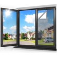 thumbnail image 1 of rabbitgoo One Way Window Films for Privacy House Window Tint Film Home, Pellicule Intimit&eacute; Pour Fen&ecirc;tre, Reflective for Sun Blocking Heat Blocking, Daytime S, 1 of 9