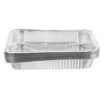 thumbnail image 1 of Shisuyan 10 Pcs Rôtissoires Jetables Four Table à Vapeur Poêle en Feuille d'Étain Fournitures de Service pour Aliments Rôtissoire en Papier d'Aluminium Boîte en Papier d'Aluminium pour la Maison, 1 of 8