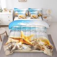 thumbnail image 1 of YST Tropical Beach Comforter Set, 7-Piece, Ocean Theme, Full, 1 of 4