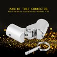 thumbnail image 1 of Marine Tube Connector  Marine Pipe Connector  Folding Swivel Coupling  Boat Folding   Swivel Coupling Marine Stainless Steel Folding Swivel Coupling Tube Pipe Connector Boat, 1 of 8
