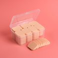 thumbnail image 2 of Namzi square 60pcs Makeup Sponges , Beauty Face Primer Compact Powder Puff, Blender Sponge Replacement for Cosmetic Flawless Foundation, Sensitive and All Skin Types，Complexion, 2 of 3