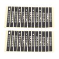 thumbnail image 4 of Autocollant de Guitare Fingerboard Autocollants de Guitare Fingerboard Frets Autocollants de Note Codée Autocollant de Balance de Guitare Autocollant de Note de Guitare 10 Feuilles Autocollants de Guitare Fingerboard Frets Note Codée, 4 of 8