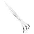 thumbnail image 2 of DOLITY 3 Prong Rake Teeth Set Made of Stainless Steel Garden Tools Harvest Fork Remover C, 2 of 9
