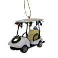 thumbnail image 1 of Kurt Adler Chariot de Golf en Résine Blanche de 3,5 Pouces, 1 of 5