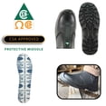 thumbnail image 4 of vangelo ASTM and CSA Approved Steel Toe Men Safety Boot ETHAN-1 Puncture and Toe Protection Non-Slip Black Size 13W, 4 of 5