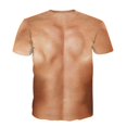 thumbnail image 3 of T-shirt à Manches Courtes pour Hommes Imprimé Muscle 3D Impression Numérique 3D 2TG, 3 of 8