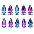 thumbnail image 2 of Rivets,  Edges High Hardness Fine Workmanship Rust Resistant Stud Screws   For DIY Bag Decoration For DIY Clothing, 2 of 8