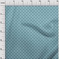 thumbnail image 3 of oneOone Rayon Light Blue Fabric Geometrical Sewing Material Print Fabric By The Yard 56 Inch Wide, 3 of 4