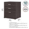 thumbnail image 2 of Bush Business Furniture Universal Floor Storage Cabinet with Drawers, 2 of 5