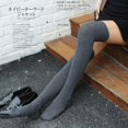 thumbnail image 2 of Chaussettes Hautes pour Femmes, Chaussettes d'Hiver en Coton Doux, 2 of 9