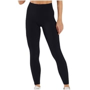 Yuyuzo Leggings for Women Stretchy Butt Lifting High Waisted Solid Color Workout Sport Yoga Trousers