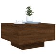 thumbnail image 5 of vidaXL Table Basse avec Lumières LED Chêne Brun 55x55x31 cm, 5 of 5