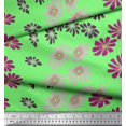 thumbnail image 2 of Soimoi polyester Crepe Fabric Artistic Flower Print Sewing Fabric Yard 42 Inch Wide, 2 of 3