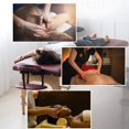thumbnail image 2 of Table de Massage Portable Lit de Massage Lit de Spa Hauteur Réglable Table de Massage Table de Massage 2 Plis 73 Pouces de Long 28 de Large Table de Massage Berceau Salon Facial Lit de Tatouage, 2 of 7