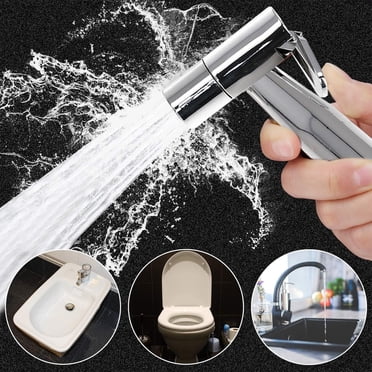 Pulvérisateur Bidet Portatif Pulvérisateur Bidet Portatif pour Toilette Pulvérisateur Bidet pour Toilette pour Soins Intimes Lavage Féminin Lavage pour Bébé Accessoires de Salle de Bain et de Cour