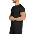 thumbnail image 2 of Dagugfen Hauts d'Entraînement pour Hommes Manches Courtes Col Rond Ajusté Confortable Couleur Unie Course Gym Hauts Athlétiques, 2 of 7