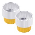 thumbnail image 1 of kjfeif Clearance 50PCS Reusable Round Aluminum Foil Tin Cups Aluminum Foil for Air Fryer, Disposable Mini Cake Containers Flan Molds for Pudding, Souffle, Party, Wedding, 1 of 4