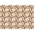 thumbnail image 1 of Ahgly Company Machine Washable Indoor Rectangle Transitional Light Brown Area Rugs, 7' x 10', 1 of 7