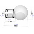 thumbnail image 4 of Ejia Igloo Dome Tent Inflatable Bubble Balloon House 10ft with Blower for Party Rental Kids Fun, 4 of 6