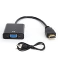 thumbnail image 2 of Câble Convertisseur d'Interface Multimédia HD vers VGA avec Audio 3,5 mm, 2 of 7